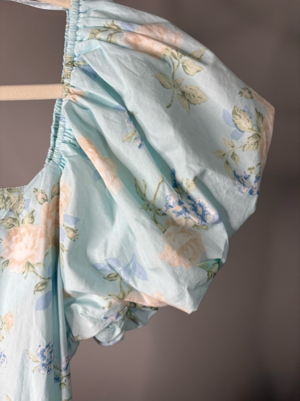 Love Shack Fancy for Target Floral Blue Maxi Dress - Picture 6 of 9